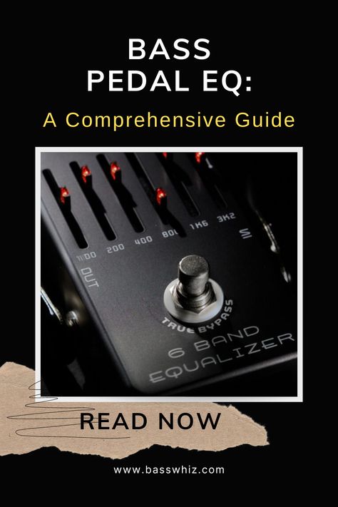 Bass Pedal EQ: A Comprehensive Guide Bass Pedals, Guitar Pedal, Music Tech, Pedal Power, Guitar Pedals, Effects Pedals, Bass Guitar, Plexus Products, Bass