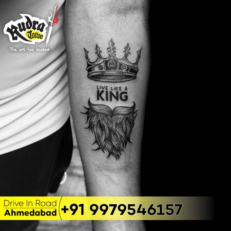 LIVE LIKE A KING 👑
DM or Call for an appointment : +91-9979546157
#crown #crowntattoo #corona #coronatattoo #lineart #linetattoo #lineworktattoo #kingtattoo #lettering #armtattoo #tattooboy #tattoo #tattooideas #tattoolovers #inked #ink #tattooing #tattooartist #tattoomag #followforfollowback #likeforfollow #tattoo_artwork #tattoocommunity #supportgoodtattooers #tattoo #tattoos #rudratattoo #9979546157 #tattoostudioinahmedabad #tattooshopinahmedabad #ahmedabad #gujarat #India Rudra Tattoo, Crown Tattoo Men, King Crown Tattoo, King Tattoo, Crown Tattoo Design, Shiva Tattoo Design, King Tattoos, Tattoo Inspiration Men, Neck Tattoo For Guys