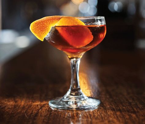 To add a little garnish to the Alcalde interactive feature on six Longhorns leading the Texas booze boom, we asked author of The Essential New York Times Book of Cocktails Steve Reddicliffe, MA '10, to concoct a burnt orange cocktail. A great bourbon deserves a great cocktail, which is why the Longhorn Lope is built on the stilts… Burnt Orange Cocktail, Orange Cocktail, Orange Cocktails, Golden Moon, Whiskey Drinks, Stilts, University Of Texas, Texas Longhorns, Bourbon Whiskey