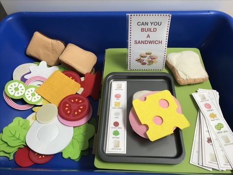 Build a sandwich sequence cards that compliment Melissa and Doug Felt food Build A Sandwich, Pretend Play Ideas, Healthy Food Activities, Koala Craft, Kitchen Pretend Play, Food Activities, Children's Activities, Letter Of The Week, How To Make Sandwich