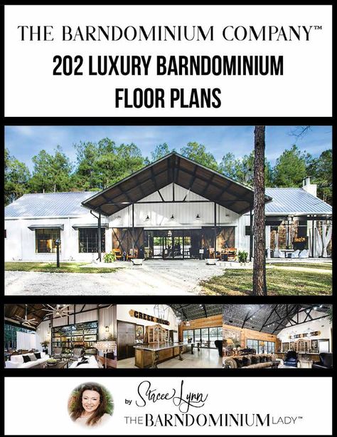 202 LUXURY BARNDOMINIUM FLOOR PLAN BOOK by The Barndominium Lady - Issuu The Barndominium Lady, Unique Barndominium, Luxury Barndominium, Barndominium Homes, Vaulted Ceiling Bedroom, Luxury Floor Plans, Barn Apartment, Custom Floor Plans, Glass Garage Door