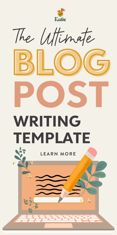 Blog Post Design, Blog Post Template, Writing Template, Blog Writing Tips, Write A Blog, Blog Planning, Blog Niche, Writing Templates, First Blog Post