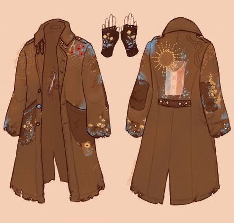 Dsmp Outfits Drawing, Cool Fantasy Outfits Drawing, Dsmp Oc Ideas, Hipster Character Design, Character Design Jacket, Dnd Character Outfit Ideas, Oc Clothing Design, Character Outfit Ideas Drawing, Adventure Clothes Drawing