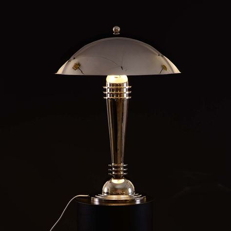 Art Deco Table Lamp Hetti by Woka Lamps Vienna by Woka | Media - Photos and Videos - 2 | Archello Vintage Desk Lamp, Art Deco Lamp, Art Deco Table Lamp, Art Deco Desk, Deco Lamp, Art Deco Table Lamps, Bauhaus Art, Art Deco Table, Art Deco Chandelier