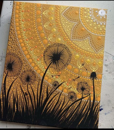 Aboriginal Dot Painting, Mandala Canvas, Mandala Art Lesson, Rock Painting Patterns, Mandala Artwork, Art Folder, Mandala Wall Art, Dot Art Painting, Mandala Design Art