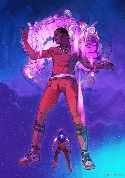 Rap Wallpaper Travis Scott Fortnite Wallpaper, Fortnite Travis Scott, Travis Scott Art, Travis Scott Iphone Wallpaper, Fortnite Anime, Travis Scott Wallpapers, Swag Wallpaper, Epic Games Fortnite, Best Gaming Wallpapers