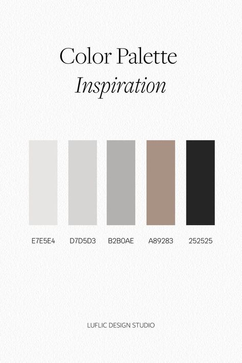 Wall Decorating Ideas, Color Palette Inspiration, Beige Color Palette, Desain Ui, Green Color Palette, Room Wall Decor Ideas, Color Design Inspiration, Black Color Palette, Grey Palette