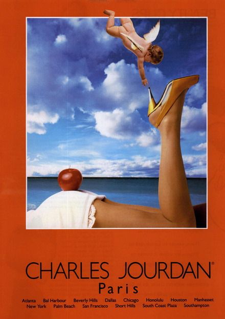 Charles Jourdan Shoe Ads.. Vintage Shoe Ads, Aniyah Core, Camping Images, Wizz Air, Shoe Advertising, Fragrance Photography, Fashion Institute Of Technology, Guy Bourdin, Social Branding