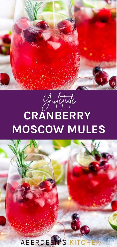 Thanksgiving is next week!!! But apparently I've already got jingles and merry on my mind...good thing this yuletide cranberry moscow mule is perfect for both holidays It's super easy, super quick, and oh so festive. Who doesn't love a cranberry red cocktail during the holidays?? Brunch Spread Ideas, Christmas Dinner Hosting, Cranberry Mule, Cranberry Moscow Mule, Dinner Hosting, Christmas Morning Brunch, Unsweetened Cranberry Juice, Traditional Christmas Dinner, Moscow Mule Cocktail