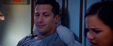 When Jake Knew He Was Going to Propose Love Isnt Real, Jake And Amy, Gina Linetti, Ninth Doctor, Jake Peralta, Tv Show Couples, Andy Samberg, Brooklyn 99, Brooklyn Nine Nine