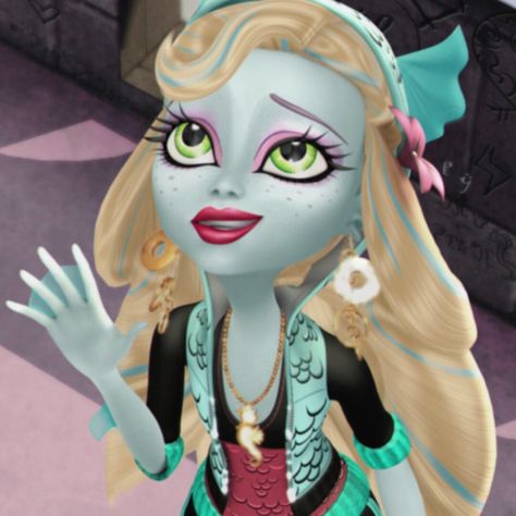 Monster High Icon, Lagoona Blue, Monster High, Blonde Hair, Blonde, Hair, Blue