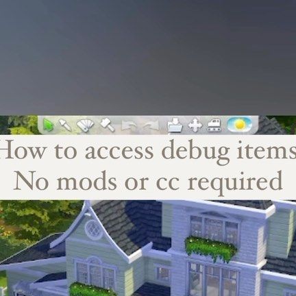 Alana Michele on Instagram: "How to access debug items! No mods or cc required and they make building so much more fun. . Game: @thesims Better Build/Buy: @twistedmexi . . . . #thesims #thesims4 #sims4 #sims4mods #sims4build #simsbuild #ts4 #simstagram" Sims Tips, Best Build, Sims 4 Build, The Sims4, Sims 4 Mods, Sims 4, More Fun, Building, On Instagram