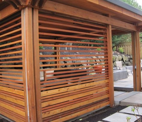 Northwest Outdoor Living and Landscapes Privacy Wall, Dream Patio, Wood Pergola, Deck Designs Backyard, Privacy Walls, Patio Designs, Building A Deck, Backyard Patio Designs, Back Doors