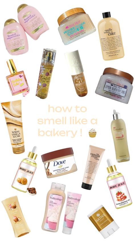 how to smell like a bakery! #scent #bodycare #bakery Smell Like A Bakery, Sugar Cookie Frosting, Shower Skin Care, Body Smells, Bath And Body Care, Shower Routine, Body Skin Care Routine, New Fragrances, Body Skin