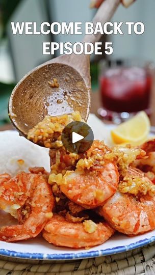 Tiffy Cooks, Easy Appetizers, Garlic Shrimp, Favourite Food, Different Emotions, Easy Cooking Recipes, Episode 5, Appetizers Easy, Asian Food