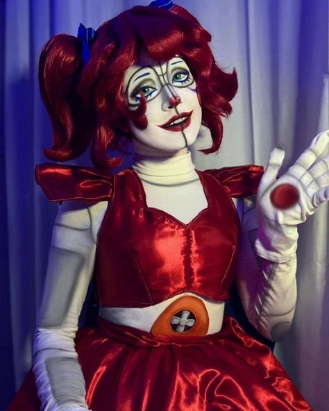 Circus Baby Cosplay, Circus Baby Fnaf, Cosplay Fnaf, Fnaf Costume, Horror Halloween Costumes, Baby Cosplay, Fnaf Cosplay, Fnaf Baby, Kei Visual