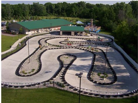 Birthday Parties For Kids, Novi Michigan, Go Kart Tracks, Class Family, Pizza Games, Birthday Party Places, Birthday Party Venues, Cafe Seating, Landscaping Retaining Walls