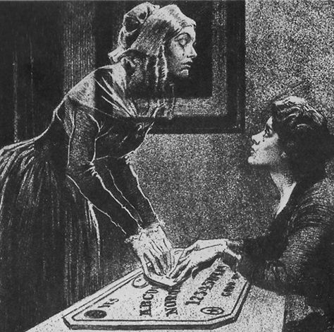 Horror Vintage, Ouija Board, Arte Horror, Dark Aesthetic, Dark Art, Supernatural, Fantasy Art, We Heart It, Ghost