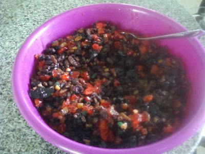 Bajan Black Cake Recipe, Black Cake Recipe, Bajan Recipe, Christmas Fruit Cake, Rum Cake Recipe, Pineapple Jam, Fruit Cake Christmas, Black Cake, Store Bought Cake