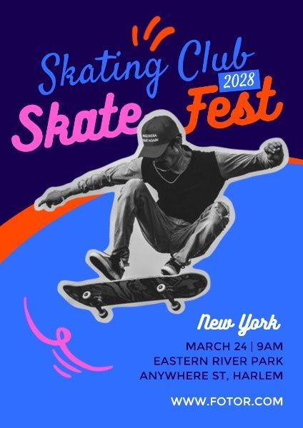 #Skate fest #poster #templates on Fotor design maker. Skater Graphic Design, Skate Graphic Design, Snowboarding Design, Skate Poster, Fest Poster, Yoga Graphic, Photoshop Inspiration, Skate Store, Sport Poster Design