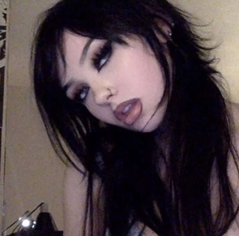 Dark Makeup Looks, Alt Makeup, Goth Hair, Swag Makeup, Alternative Makeup, Emo Makeup, Edgy Makeup, Cute Makeup Looks, Gothic Makeup