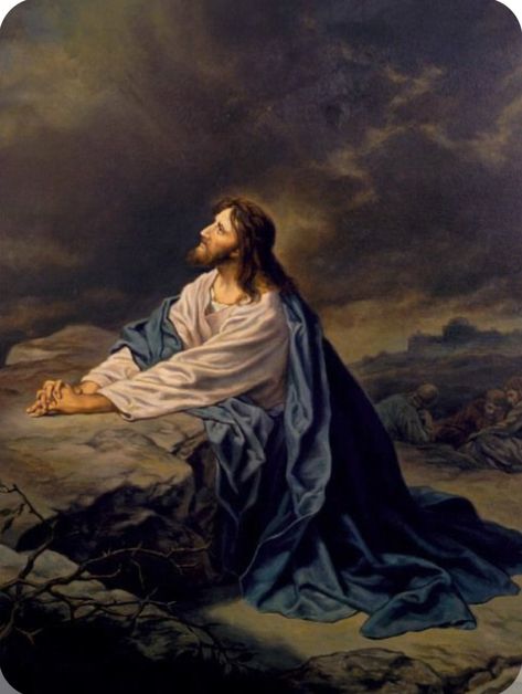 Jesus Christ Painting, Jesus Artwork, Jesus Christ Artwork, Jesus Praying, Rennaissance Art, Heaven Art, Bible Images, Jesus Christ Art, Christian Artwork