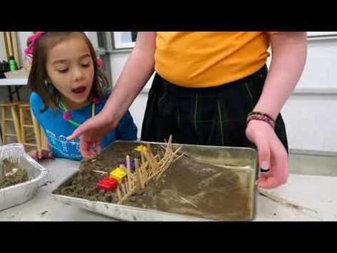 (249) Erosion Prevention Challenge - YouTube Soil Erosion Project, Erosion Lab, Soil Erosion, Weathering And Erosion, 5th Class, Landscape Projects, Kids Education, Projects For Kids, Soil