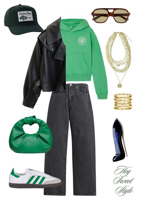 Perfect for a cool St. Patrick's Day! 🍀 St Pattys Day Outfit Cold Weather, St Patrick’s Day Outfits Women, Fake Pattys Day Outfit College, St Patricks Day Outfits Cold Weather, Chicago St Patricks Day Outfit, St Paddys Day Outfit Bar Crawl, St Patricks Day Outfits Women Bar Crawl, At Patrick’s Day Outfits, Saint Patrick’s Day Outfit