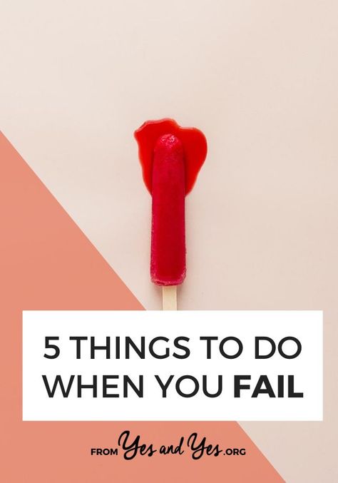 How do you deal with failure? What should you do when you fail? Click through for 5 things to do when you fail that will reduce the likelihood of failure next time! #growthmindset #inspiring #motivation #motivational #personaldevelopment #getoutofyourcomfortzone Mental Health Plan, Work Advice, Personal Growth Plan, Mindset Tips, Women Empowerment Quotes, Positive Living, Motivational Stories, Female Empowerment, Sister Quotes