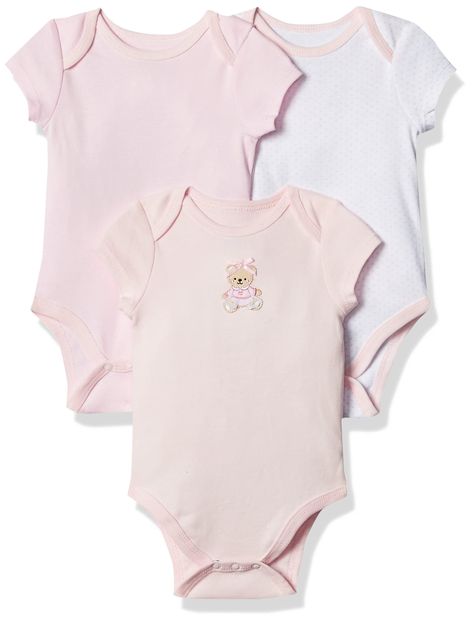 Newborn Baby Clothes Girl, Infant Girl Clothes, Free Tag, Newborn Bodysuit, H&m Baby, Pink Onesie, Newborn Baby Clothes