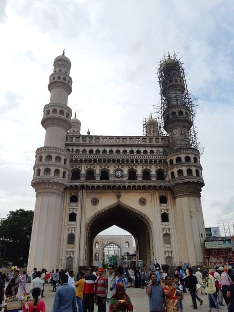 Char minar , Hyderabad Char Minar, Hyderabad, Barcelona Cathedral, Big Ben, Notre Dame, Barcelona, Places To Visit, Building, Travel