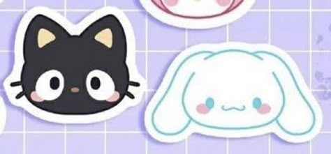 Chococat And Cinnamoroll, Choco Cat, Hello Kitty Characters, Boy Cat, Hello Kitty Iphone Wallpaper, Easy Drawings Sketches, Cute Stuffed Animals, Cat Wallpaper, Sanrio Characters