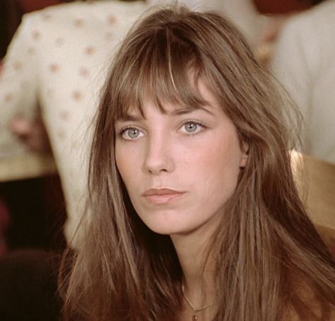 Jane Birkin Hair, Birkin Hair, Birkin Bangs, Jane Birken, Jane Birkin Style, Shaggy Haircuts, Jane Birkin, Shoulder Length, Hair Goals