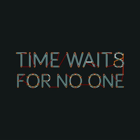 Time Waits for No One Typography #typography #quotes #therollingstones Time Waits For No One Quotes, One Typography, Time Waits For No One, Typography Quotes, Black Tote, Cover Pages, Black Tote Bag, Rolling Stones, Typography