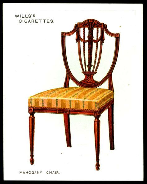 Old Furniture, Vintage Labels, Classic Furniture, Antique Art, 18th Century, Government, Dining Chairs, Wood, Furniture