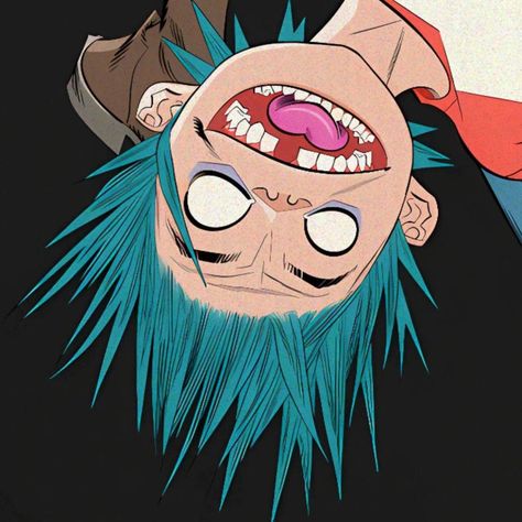 Gorillaz Art Style, Gorillaz 2 D, Jamie Hewlett Art, 2-d Gorillaz, Gorillaz Fan Art, Monkeys Band, Jamie Hewlett, Gorillaz Art, Spiritual Artwork