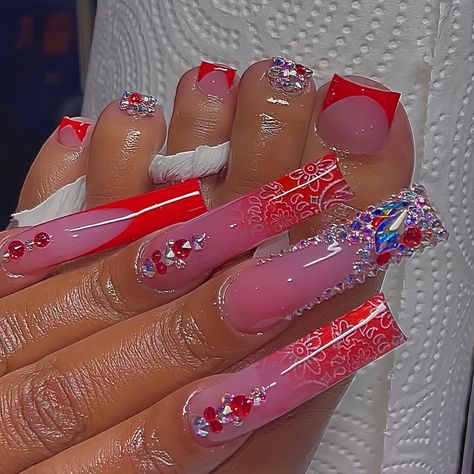 Faster shipping. Better service Red Exotic Nails, Nails Acrylic Red, Exotic Nails, Nails Acrylic, Jelly, Collar, Nails, Red