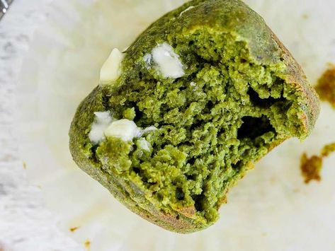 Green Smoothie Muffins Recipe - Whisk Green Smoothie Muffins, Smoothie Muffins, Blender Muffins, Moist Muffins, Portable Blender, Vanilla Protein Powder, Oat Flour, Plant Based Protein, White Chocolate Chips