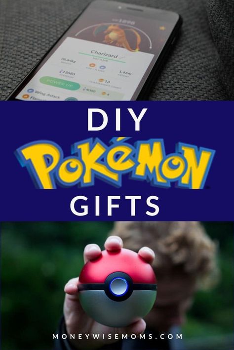 DIY Pokemon Gifts for Big Fans - Moneywise Moms Pokemon Diy Gifts, Pokémon Decor, Office Gifts Diy, Pokemon Gift Ideas, Diy Anniversary Gifts, Pokémon Crafts, Diy Pokemon, Crafts Room Decor, Pokemon Crafts