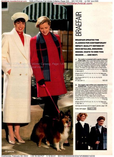 1990 JCPenney Fall Winter Catalog, Page 130 - Catalogs & Wishbooks Jcpenney Catalog, 90s Stuff, 1990s Fashion, 1990's Fashion, 80s Fashion, Historical Fashion, Fall Winter