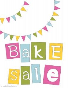 Bake Sale Printables    Host a bake sale or cake stall to fundraise for The Outpost Housing Project    www.outpostproject.org Bake Sale Sign, Bake Sale Poster, Selling Cookies, Bake Sale Flyer, Printable Banner Template, Free Flyer Design, Bake Sale Packaging, Free Printable Banner, Flyer Free