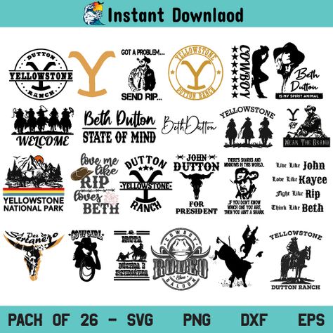 Beth Dutton Svg, Beth Yellowstone, Yellowstone Merchandise, Yellowstone Svg, Rip Love, Yellowstone T Shirts, Cricut Svg Files Free, Dutton Ranch, Beth Dutton