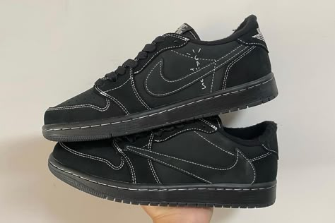 Travis Scott x Air Jordan 1 Low OG SP "Black Phantom" Lace Swap | HYPEBEAST Jordan Shoes Travis Scott, Travis Scott Air Jordan 1 Low Black Phantom, Black Shoes Jordans, Nike Black Phantom, Black Phantom Travis Scott, Jordans Travis Scott, Jordan 1 Low Phantom, Jordan 1 Phantom, Travis Shoes