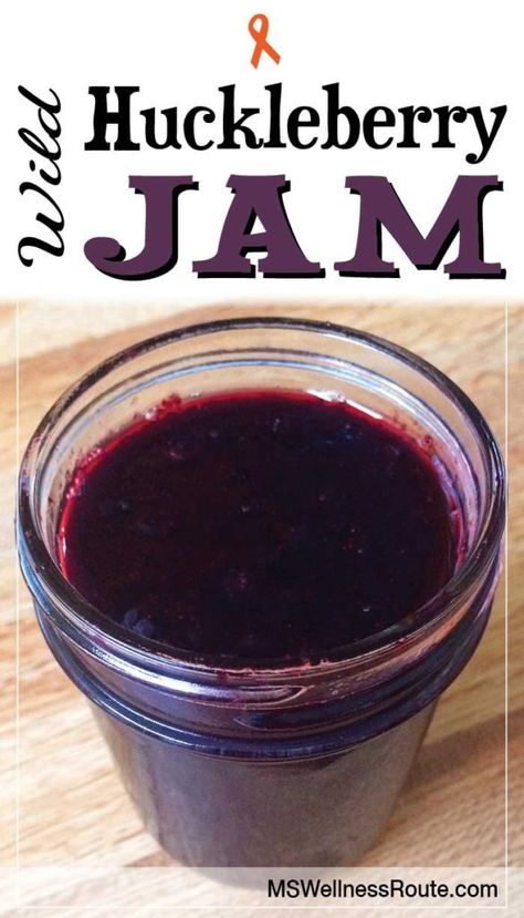 This Wild Huckleberry Jam is very easy to make, and it doesn’t use refined sugar, pectin or high fructose corn syrup. | Huckleberry Jam Recipe #huckleberryjamrecipe #paleo Huckleberry Jam Recipe, Canning Room, Huckleberry Recipes, Mushroom Recipes Low Carb, Huckleberry Jam, Recipes Vegetables, Bread Sourdough, Milk Dairy, Homemade Jelly