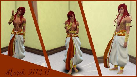 outfit nn02 male version The Sims 4 Egyptian Cc, Sims 4 Ancient Greek Cc, Sims 4 Egyptian Cc, Egyptian Outfit, Greek Outfit, Polish Dress, Male Clothing, Elf Clothes, Sims Building