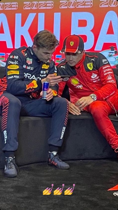 Charles Leclerc Red Bull, Charles Leclerc Post Race, Post Race Max Verstappen, Charles And Max Verstappen, Leclerc And Verstappen, Charles And Max F1, Max Verstappen Post Race, Max And Charles, Max Verstappen Aesthetic