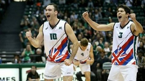 New Year, New Jerseys for the Hawaii Men’s Volleyball Team Men Volleyball, Hawaii Men, Men's Volleyball, Mens Volleyball, University Of Hawaii, Volleyball Team, Show Off, New Jersey, Volleyball