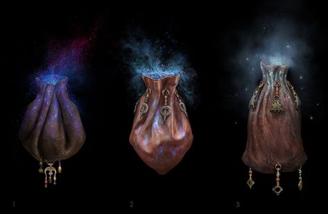 Sindri's Magic Bag Concept Art from God of War #art #artwork #gaming #videogames #gamer #gameart #conceptart #illustration Bag Concept Art, Adventure Bags, Props Concept, Magic Bag, Coin Art, Fantasy Magic, Fantasy Props, Game Props, Concept Art Character