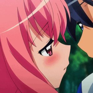 Gif Matching, Matching Gifs, Matching Gif, Anime Kiss Gif, Matching Anime, Moe Anime, Icon Gif, Best Friend Gifs, Best Anime Couples