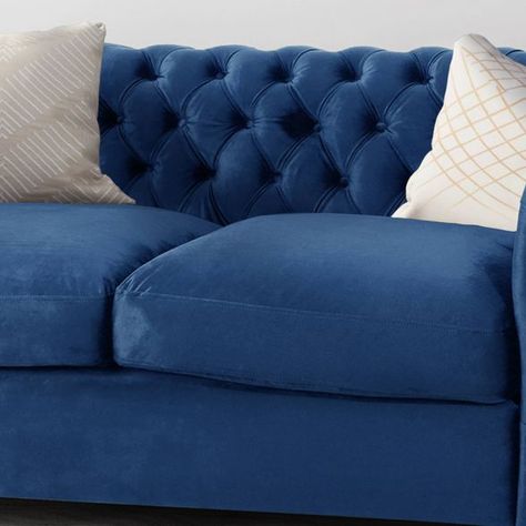 Somerville Traditional Chesterfield Loveseat Navy -Christopher Knight Home : Target Chesterfield Loveseat, Charcoal Sofa, Tufted Couch, Tufted Loveseat, Printed Sofa, Couch And Loveseat, Premium Sofa, Christopher Knight, Turned Leg